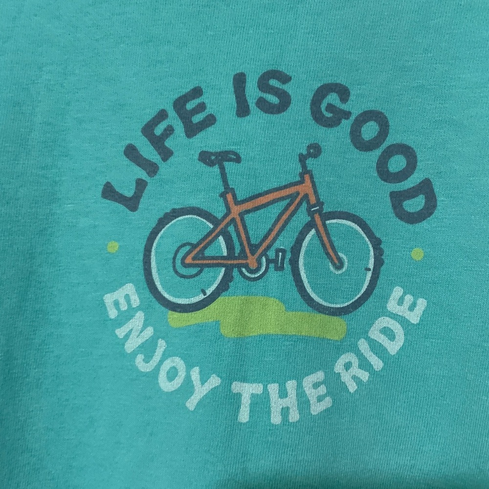 Life Is Good Kids' Aqua Long Sleeve Tee - Picture 2 of 5